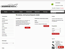 Tablet Screenshot of kiiltovaunu.com